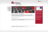 Screenshot der Website http://www.in-factory.com